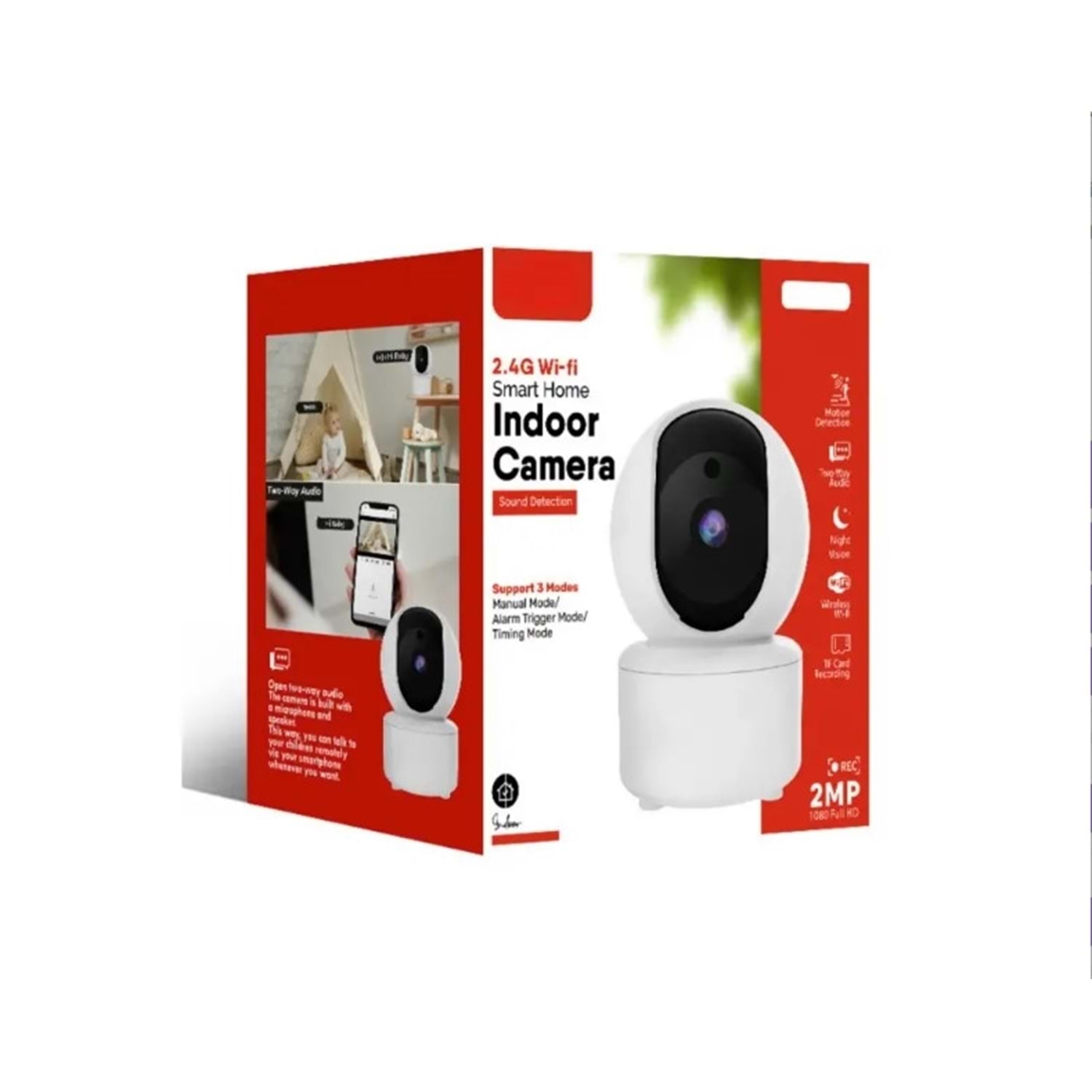 BLiC BLM-59 Wi-Fi 2mb 1080P Full Hd Gece Görüş Güvenlik Kamera