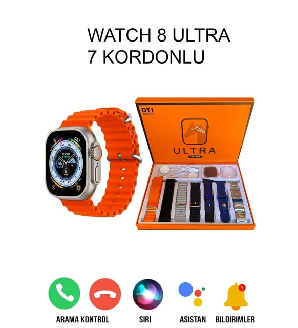 Watch 7 Kordonlu Akıllı Saat