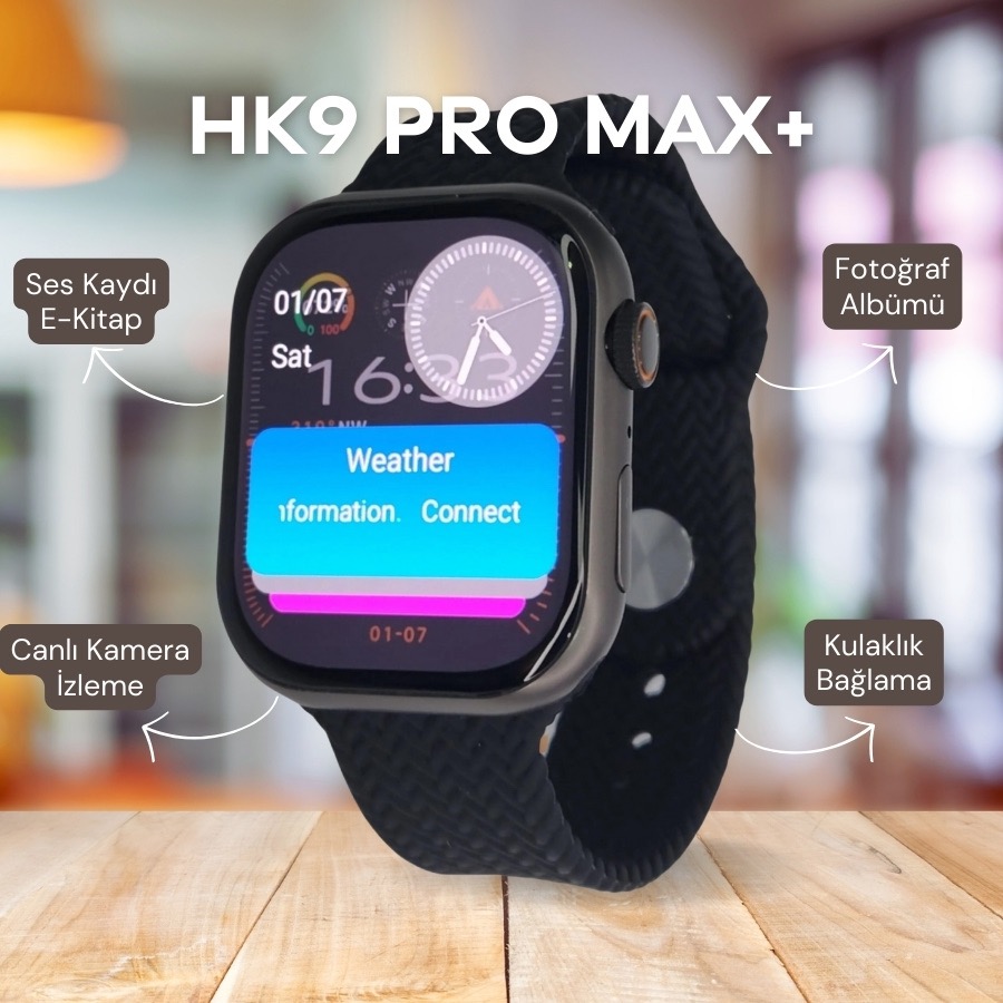 HK 9 ProMax+ Akıllı Saat